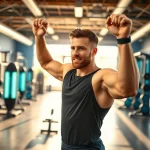 Train hard at the best gym in Jersey City, featuring a dynamic fitness trainer and modern equipment.
