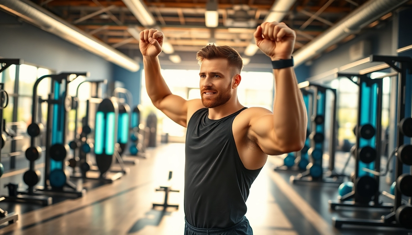 Train hard at the best gym in Jersey City, featuring a dynamic fitness trainer and modern equipment.