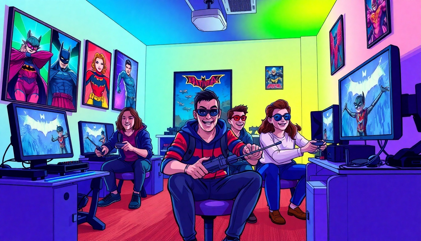 Jelajahi momen seru dari game batman138 saat teman-teman bermain bersama dengan semangat.