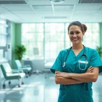 Nurse supporting recovery through the VDAP Program in Alabama in a rehabilitation setting.
