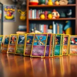 Showcase of real pokemon cards India arranged beautifully, highlighting their unique designs and textures.