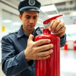 Ensure safety with expert fire extinguisher servicing Cannock by qualified technicians in a professional setting.