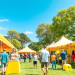 Experience the excitement of a wildfire event perth with engaging family activities in a vibrant park setting.