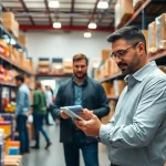 Explore innovative strategies for fba wholesale in a bustling warehouse environment.