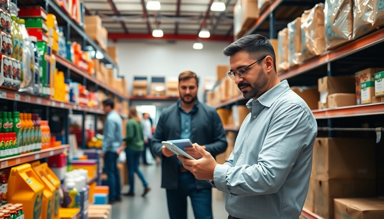 Explore innovative strategies for fba wholesale in a bustling warehouse environment.