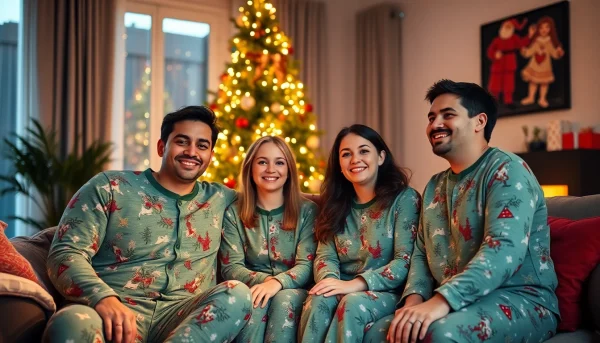 Embrace the Holidays in Comfortable Bamboo Christmas Pajamas